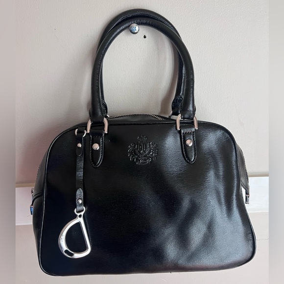 Lauren Ralph Lauren Black Satchel - Picture 7 of 12
